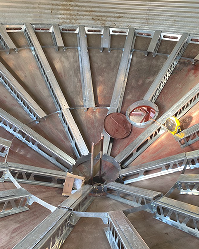 Assembly of Full Floor Hopper Retrofit