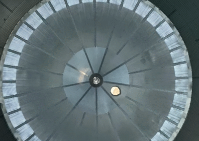 Full Floor Air Hopper Inside View