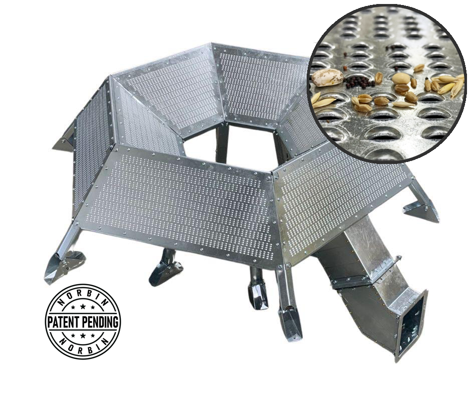cyclone air hopper bin system