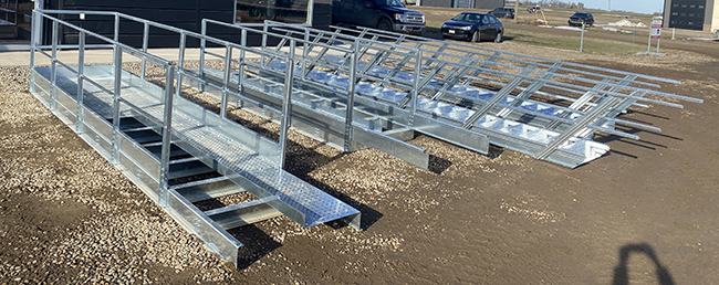 Galvanized Bin Catwalk Systems - Image 5